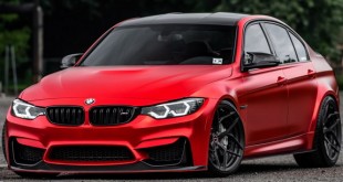Satin Red BMW M